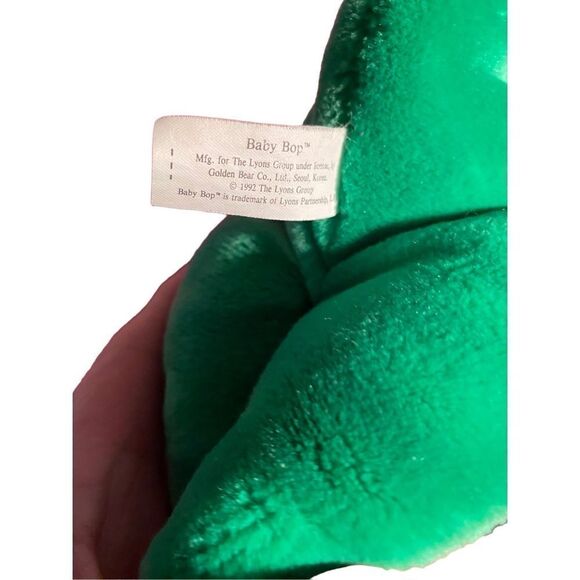 Vintage 1992 baby bop, Barney, plush/stuffed animal 13 inches ￼ - Picture 5 of 6